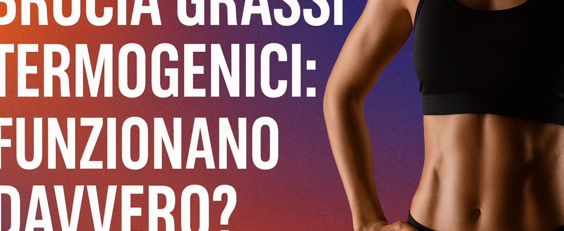 Brucia grassi termogenici: funzionano davvero?