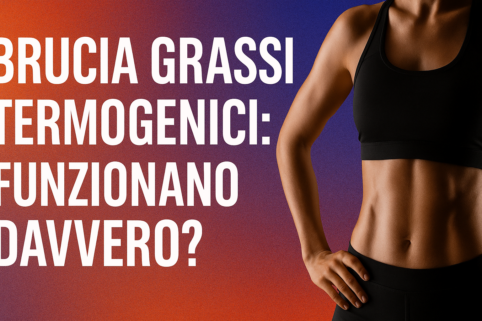 Brucia grassi termogenici: funzionano davvero?